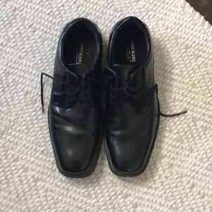 Dockers Black Leather Dress Shoes